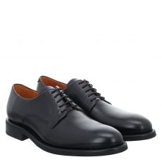  Cordwainer Glattleder-Halbschuh in schwarz für Herren