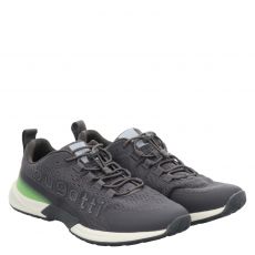  Bugatti Textil-Slipper in grau für Herren