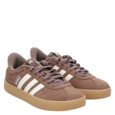  Adidas, Vl Court 3.0, Veloursleder-Sneaker in braun für Damen
