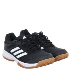  Adidas, Speedcourt K, Textil-Sportschuh in schwarz für Kinder