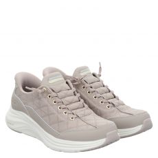  Skechers, Contour Foam - Golden Hour, Textil-Slip-On in beige für Damen