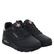  Skechers, Uno - Golden Air, Synthetik-Sneaker in schwarz für Damen