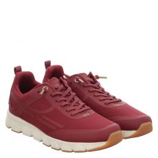  Tenhaag, 0080-0003-164, Textil-Slip-On in rot für Damen