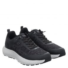  Tenhaag, 0080-0024-090, Textil-Slip-On in schwarz für Damen