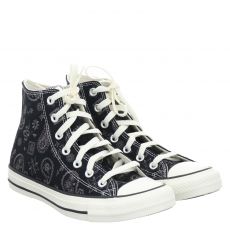  Converse Allstar, Ctas Paisley Pop, Textil-Halbschuh in schwarz für Damen