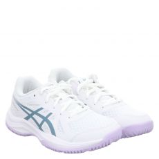  Asics, Upcourt 6 Gs, Textil-Sportschuh in weiß für Kinder