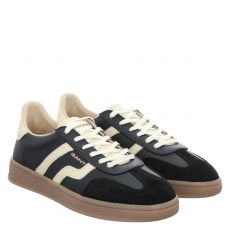  Gant, Cuzima, Glattleder-Sneaker in schwarz für Damen