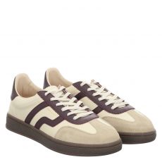  Gant, Cuzima, Glattleder-Sneaker in beige für Damen