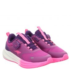  Kangaroos, K-rdk Bouncix Fx, Synthetik-Sneaker in lila für Kinder
