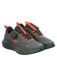  Kangaroos, K-rdk Bouncix Fx, Synthetik-Sneaker in grün für Kinder
