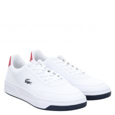  Lacoste, Court Pro 225 2 Sma, Glattleder-Sneaker in weiß für Herren