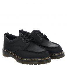  Dr.Martens, Lowell, Fettleder-Halbschuh in schwarz für Herren