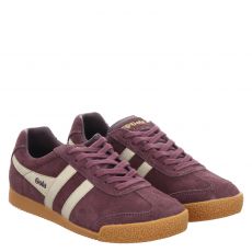  Gola, Harrier Mirror, Veloursleder-Sneaker in bordeaux für Damen