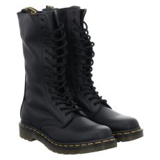  Dr.Martens, 1b99, Glattleder-Schnürstiefel in schwarz für Damen