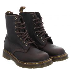  Dr.Martens, 1460 Pascal, Glattleder-Schnürstiefel in braun für Damen