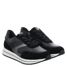  Gabor Veloursleder-Sneaker in schwarz für Damen