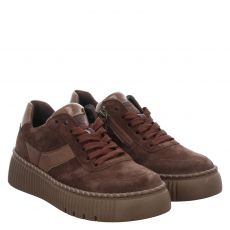 Gabor Veloursleder-Halbschuh in braun für Damen