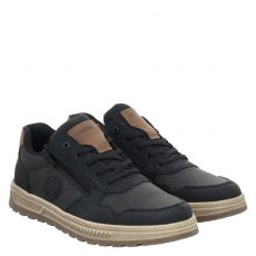  Rieker Synthetik-Sneaker in schwarz für Herren