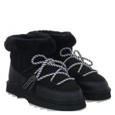  Emu, Blurred Micro, Stiefeletten & Boots in schwarz für Damen