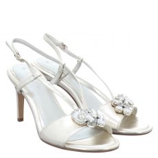  Tamaris, Sandales, Synthetik-Sandalette in silber für Damen