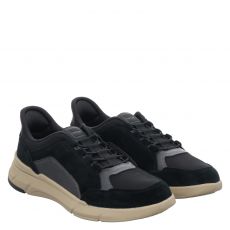  Geox, Vittour Plus, Textil-Sneaker in schwarz für Herren