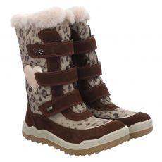  Imac Veloursleder-Winterstiefel in braun für Kinder