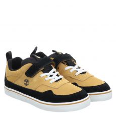  Timberland, Stone Jump Low, Veloursleder-Sneaker in beige für Kinder