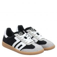  Back 70 Synthetik-Sneaker in schwarz für Damen