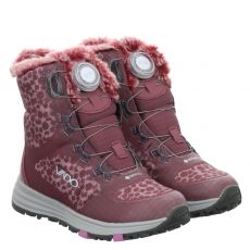  Vado, Snow High Boa Gtx, High-Tech-Winterstiefel in weinrot für Kinder