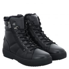  Bogner Schuhe, Anchorage S 12 H, Glattleder-Winterboots in schwarz für Herren