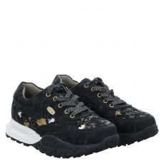  Laura Vita Synthetik-Sneaker in schwarz für Damen