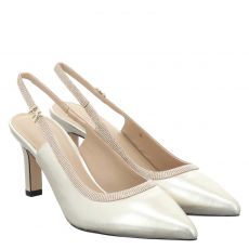  Peter Kaiser, Nos, Glattleder-Pumps in gold für Damen