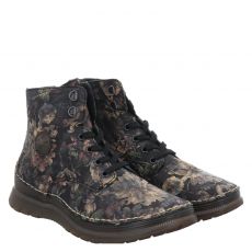  Rieker, Hwk Damen Stiefel, Kunstleder-Schnürstiefel in mehrfarbig für
