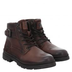  Camel Active Glattleder-Winterboots in braun für Herren