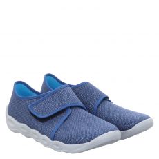  Superfit, Bubble, Textil-Hausschuh in blau für Kinder