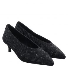  Luca Benini Synthetik-Pumps in schwarz für Damen