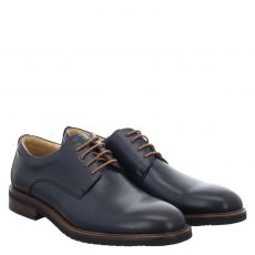  Digel, Sascha, Glattleder-Halbschuh in blau für Herren