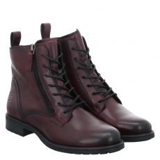 Bagatt, Ronja I, Glattleder-Schnürstiefel in bordeaux für Damen
