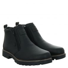  Rieker Glattleder-Winterboots in schwarz für Herren