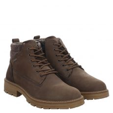  Ara, Frederik, Veloursleder-Schnürstiefel in braun für Herren