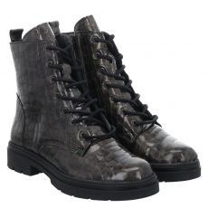 Comfort Lover, Loena 05 G, Schnürstiefel in grau für Damen