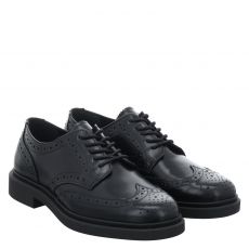  Schuhengel Glattleder-Halbschuh in schwarz für Damen