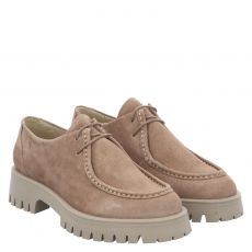  Schuhengel, Pennywise, Veloursleder-Halbschuh in beige für Damen