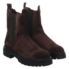 Schuhengel Veloursleder-Chelsea in braun für Damen
