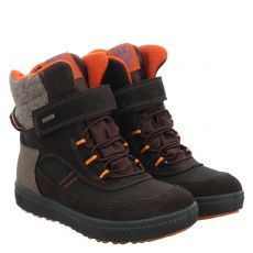  Primigi, Barth 28 Lana Gtx, Veloursleder-Winterstiefel in schwarz für Kinder