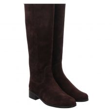  Peter Kaiser, Strech Schaft, hoher Veloursleder-Stiefel in braun für Damen