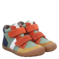 Koel, Barefoot Tex Shoe Velcro, Veloursleder-Lauflernschuh in mehrfarbig für Kinder