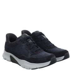  Rollingsoft Veloursleder-Halbschuh in blau für Herren