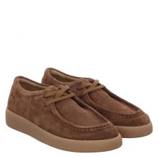  Sioux, Grashopper D 016, Veloursleder-Halbschuh in blau für Damen