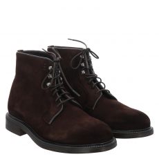  Calce Veloursleder-Schnürstiefel in braun für Herren